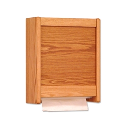 Wooden Mallet Paper Towel Dispensers (natural finish)